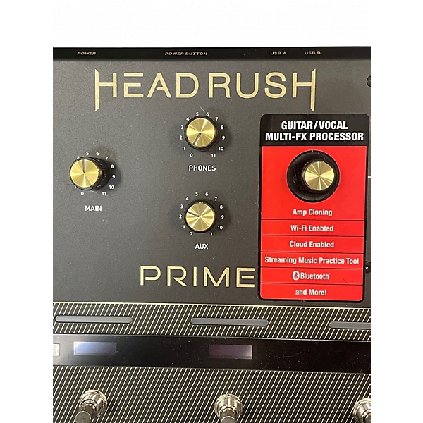 Used HeadRush Prime Effect Processor