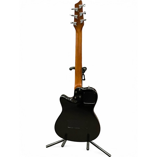 Used 2000s Godin A6 Ultra Black Acoustic Electric Guitar