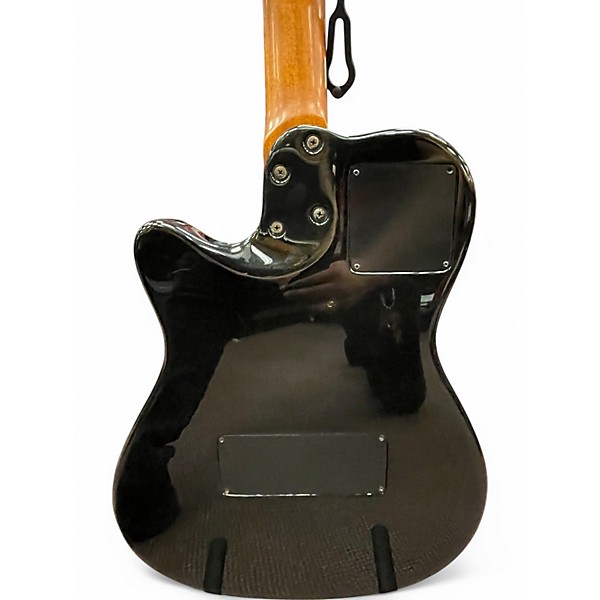 Used 2000s Godin A6 Ultra Black Acoustic Electric Guitar