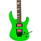 Used Jackson DK2XR Neon Green Solid Body Electric Guitar