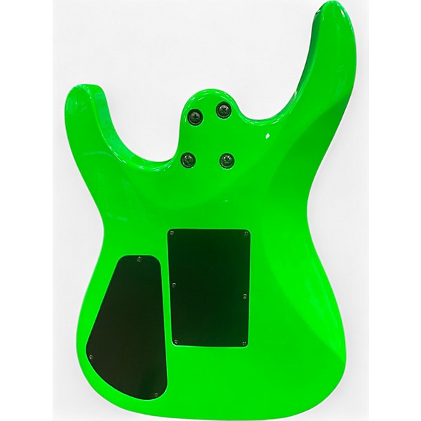 Used Jackson DK2XR Neon Green Solid Body Electric Guitar