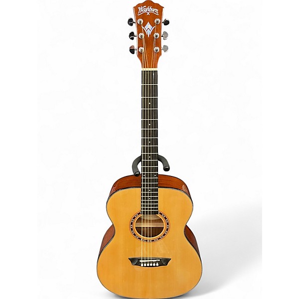 Used Washburn AF5KAU Natural Acoustic Guitar