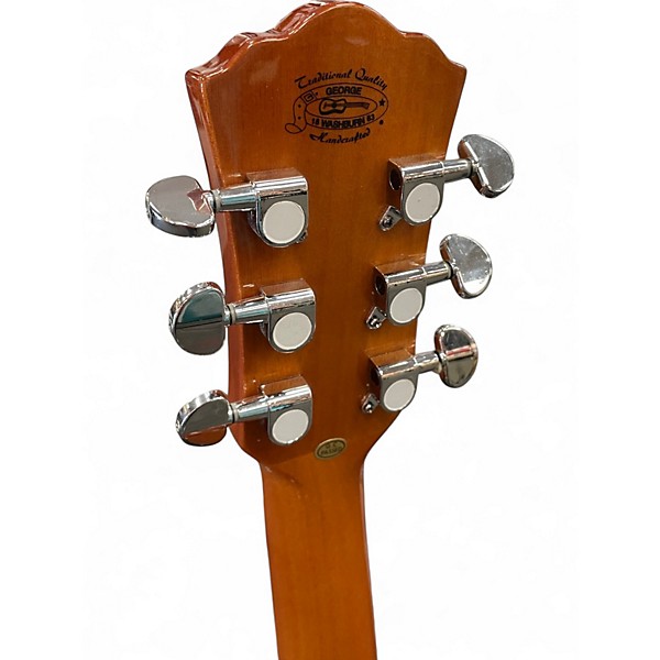 Used Washburn AF5KAU Natural Acoustic Guitar