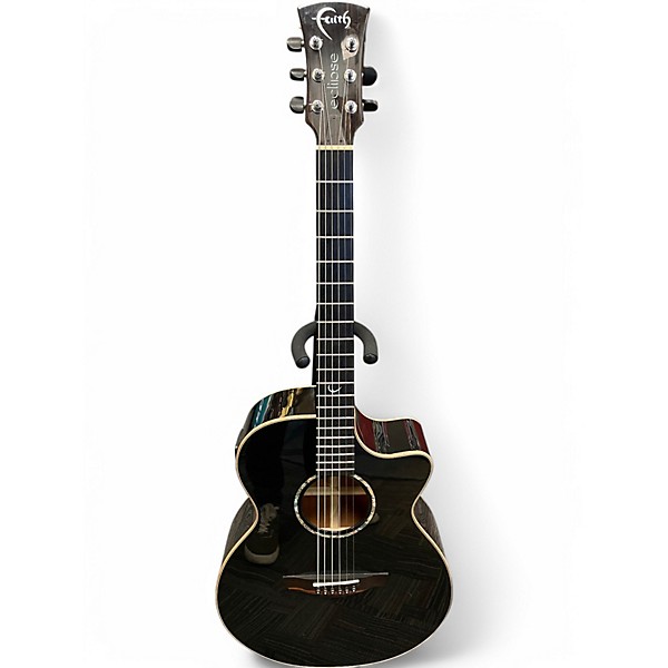 Used Faith ECLIPSE VENUS Black Acoustic Electric Guitar,New Products : American Fashion Style Bags On Sale