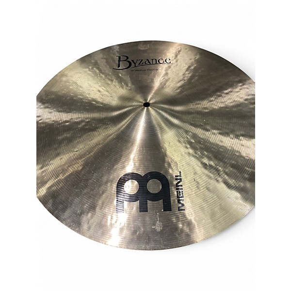 Used MEINL 19in Byzance Medium Thin Crash Brilliant Cymbal