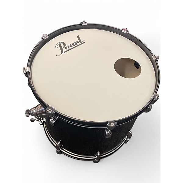 Used Pearl 5 Piece Roadshow Black Drum Kit