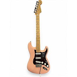 Used 2019 Fender Player Stratocaster Shell Pink Solid Body Electric Guitar