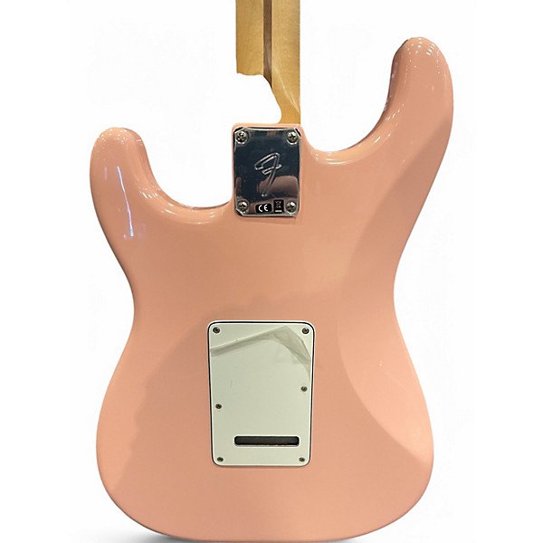 Used 2019 Fender Player Stratocaster Shell Pink Solid Body Electric Guitar