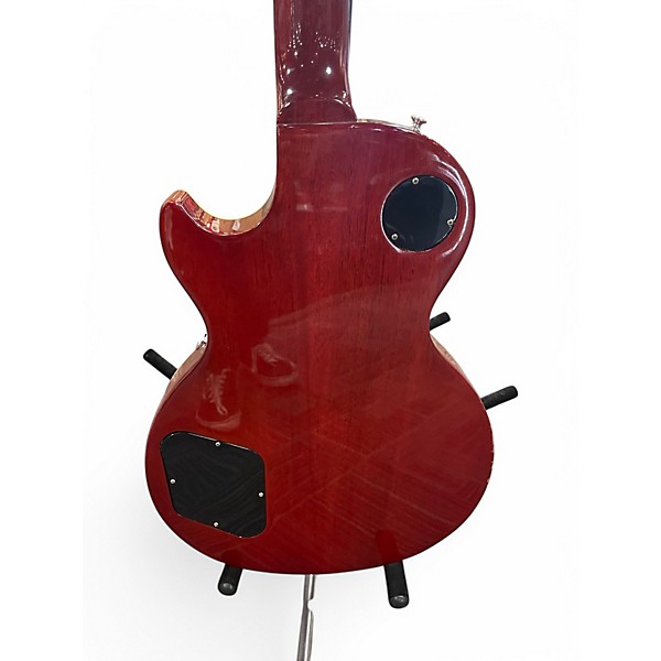 Used 2011 Gibson Les Paul Classic Plus Heritage Cherry Solid Body Electric Guitar