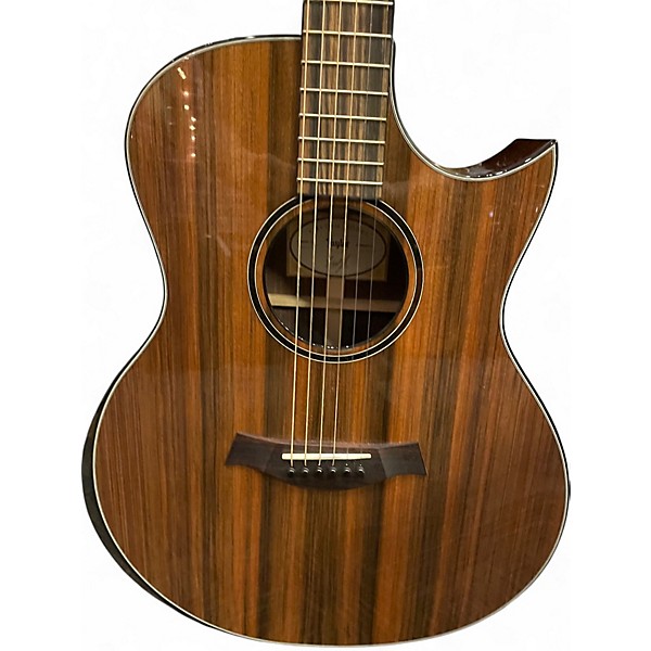 Used Taylor Custom GS Sinker Redwood and Rosewood Natural Acoustic Electric Guitar