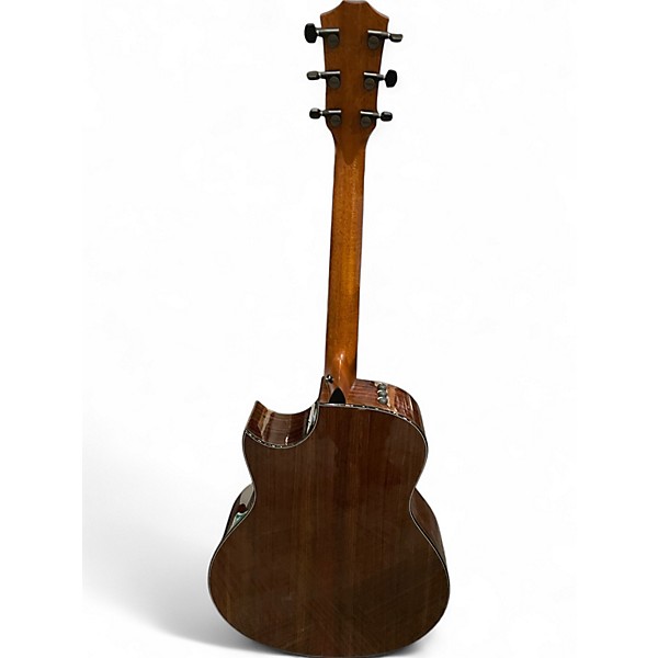 Used Taylor Custom GS Sinker Redwood and Rosewood Natural Acoustic Electric Guitar