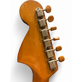 Vintage 1965 Fender Musicmaster 2 Red Solid Body Electric Guitar