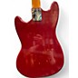 Vintage 1965 Fender Musicmaster 2 Red Solid Body Electric Guitar