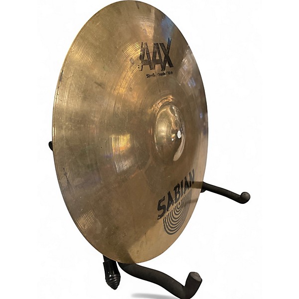 Used SABIAN 17in aax studio crash Cymbal