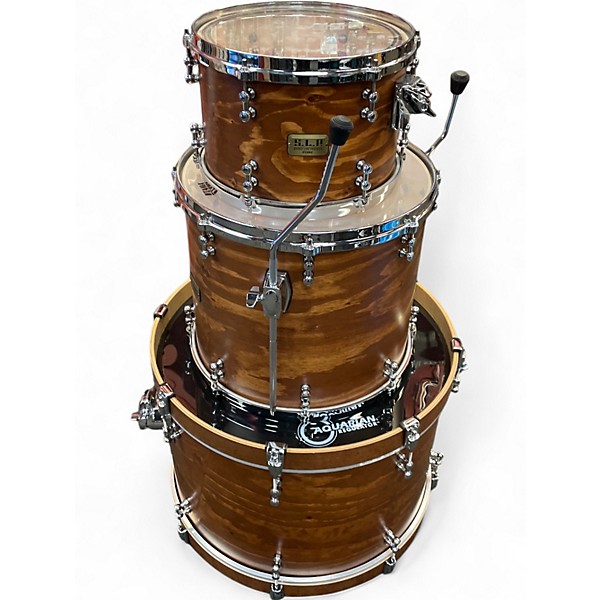 Used TAMA 3 Piece SOUND LAB PROJECT Walnut Drum Kit