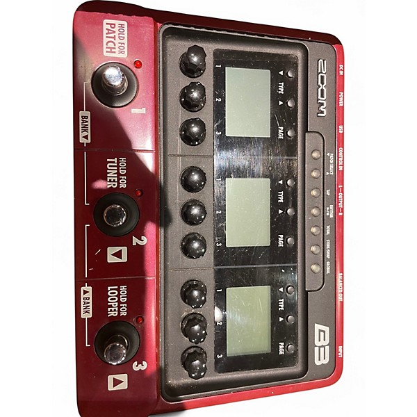Zoom B3 Bass Effects and Amp Simulator Pedal Review