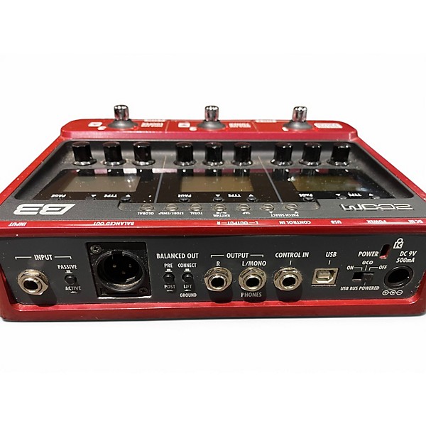 Used Zoom Used Zoom B3 Bass FX And Amp Simulator Bass Effect