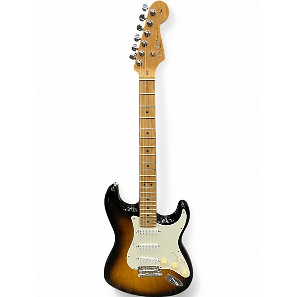 Used 2023 Fender professional ii special run roasted pine stratocaster 2 Tone Sunburst Solid Body Electric Guitar