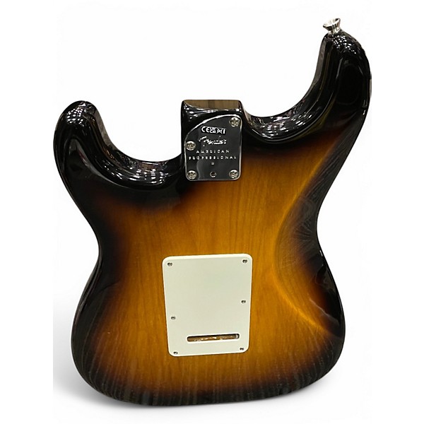 Used 2023 Fender professional ii special run roasted pine stratocaster 2 Tone Sunburst Solid Body Electric Guitar