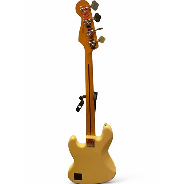 Used Fender Player Plus Active Jazz Bass Olympic Pearl Electric Bass Guitar