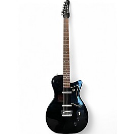 Used Danelectro BARITONE Black Solid Body Electric Guitar