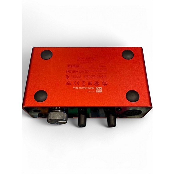 Used Focusrite Scarlett Solo Gen 2 Audio Interface