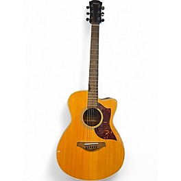 Used Yamaha AC1M Natural Acoustic Electric Guitar