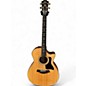 Used 2022 Taylor 314CE Natural Acoustic Electric Guitar thumbnail