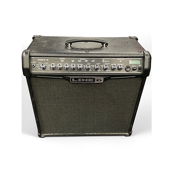 Used Line 6 Spider IV 75W 1x12 Guitar Combo Amp