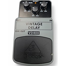 Used Behringer VD400 Vintage Delay Effect Pedal