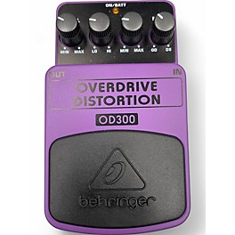 Used Behringer OD300 Overdrive/Distortion Effect Pedal