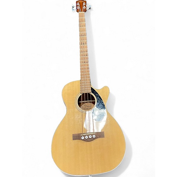 Used Fender CB-60SCE Natural Acoustic Bass Guitar