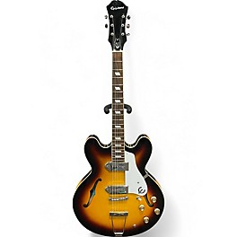 Used Epiphone Casino Hollowbody 3 Color Sunburst Hollow Body Electric Guitar