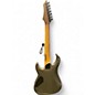 Used Washburn WG-587 Metallic Silver Solid Body Electric Guitar