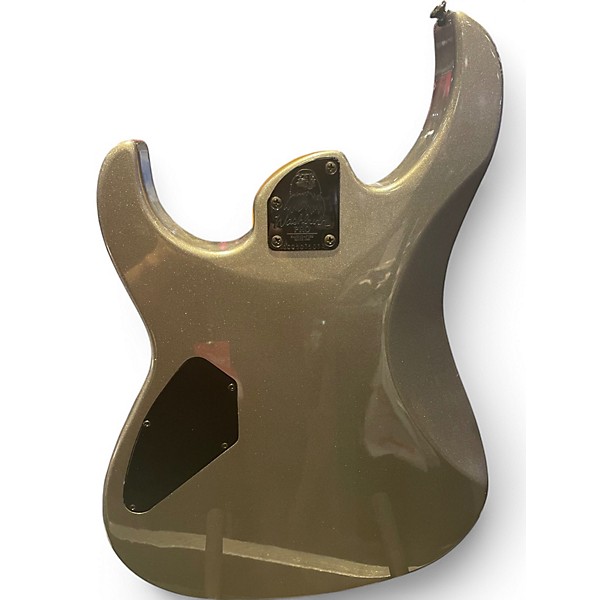 Used Washburn WG-587 Metallic Silver Solid Body Electric Guitar