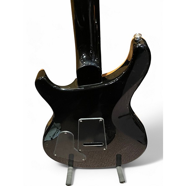 Used PRS SE Custom 24 Black Gold Solid Body Electric Guitar