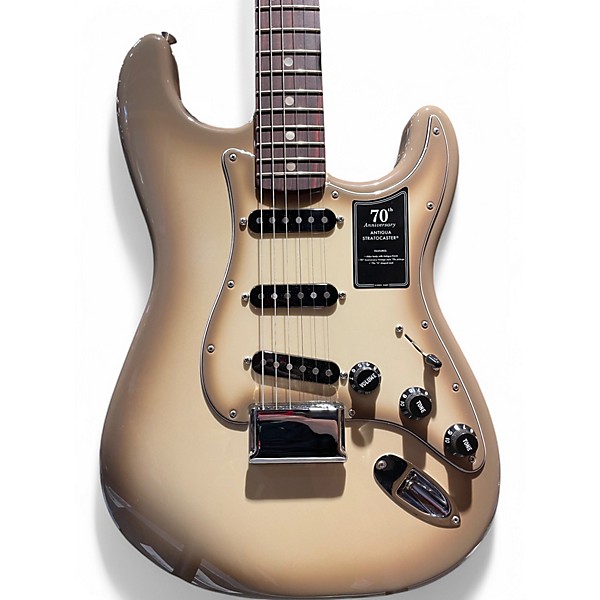 Used Fender 70th Anniversary Vintera II Antigua Solid Body Electric Guitar