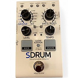 Used DigiTech SDRUM Auto-Drummer Pedal