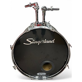 Used Slingerland 4 Piece 4 Piece Chrome Drum Kit