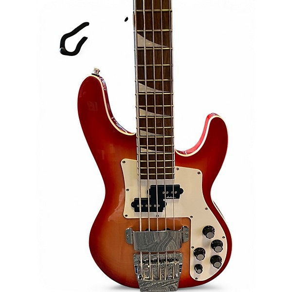 Used Jackson CBXNT V Orange Electric Bass Guitar