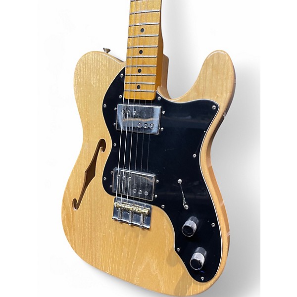 Used Fender 1972 American Vintage Telecaster Thinline Natural Solid Body Electric Guitar