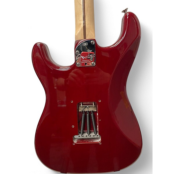 Used Fender American Select Stratocaster Red Solid Body Electric Guitar