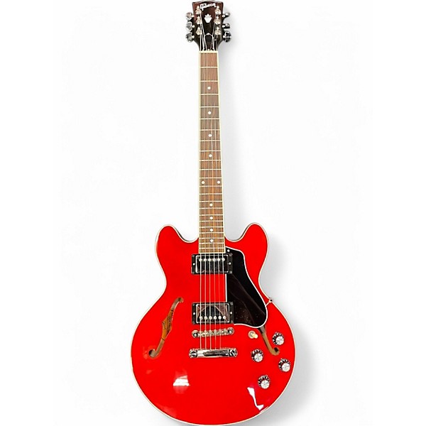 Used Gibson ES339 Cherry Hollow Body Electric Guitar