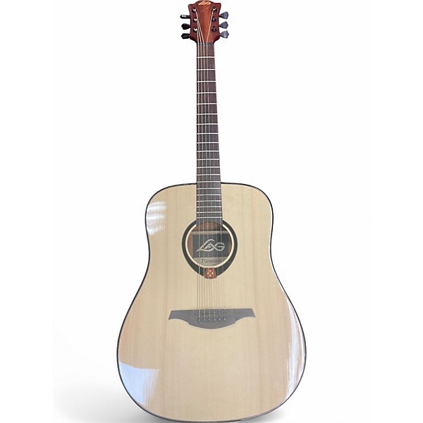 Used Lag Guitars T80D Natural Acoustic Guitar