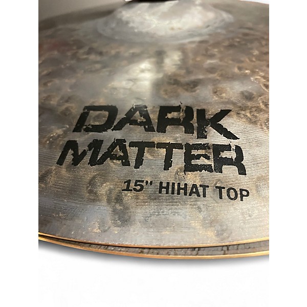 Used Dream 15in Dark Matter Hi-Hat Pair Cymbal