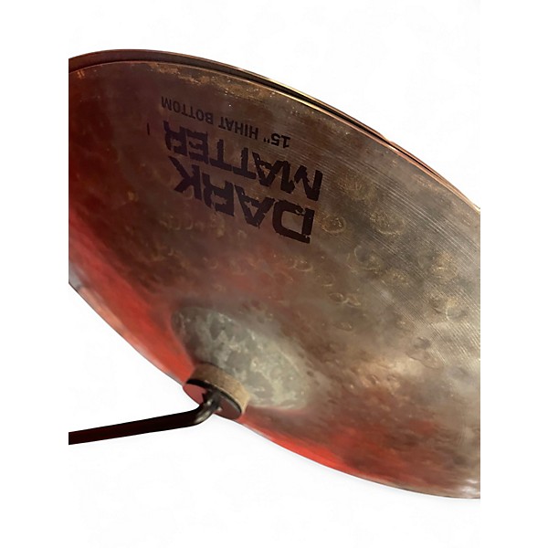 Used Dream 15in Dark Matter Hi-Hat Pair Cymbal