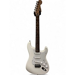 Used Squier Classic Vibe Stratocaster Alpine White Solid Body Electric Guitar
