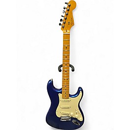 Used Fender American Ultra Stratocaster Cobra Blue Solid Body Electric Guitar
