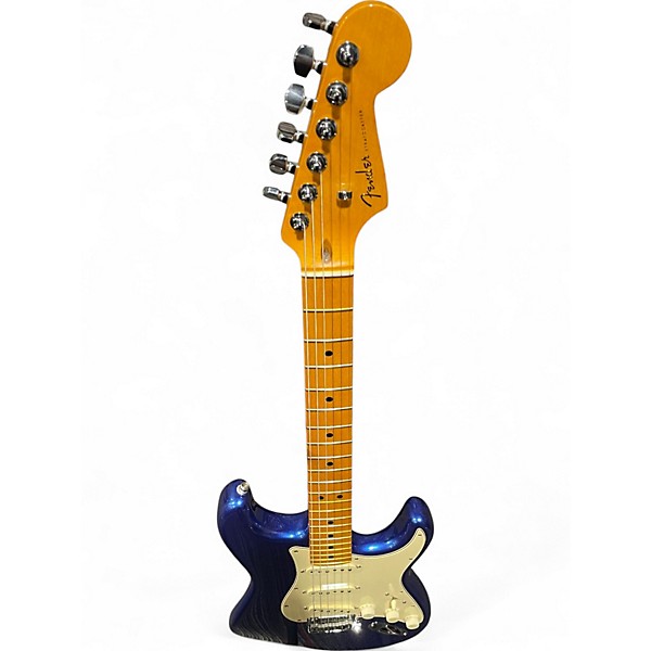 Used Fender American Ultra Stratocaster Cobra Blue Solid Body Electric Guitar