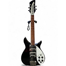 Used Rickenbacker 325C64 Black and White Solid Body Electric Guitar